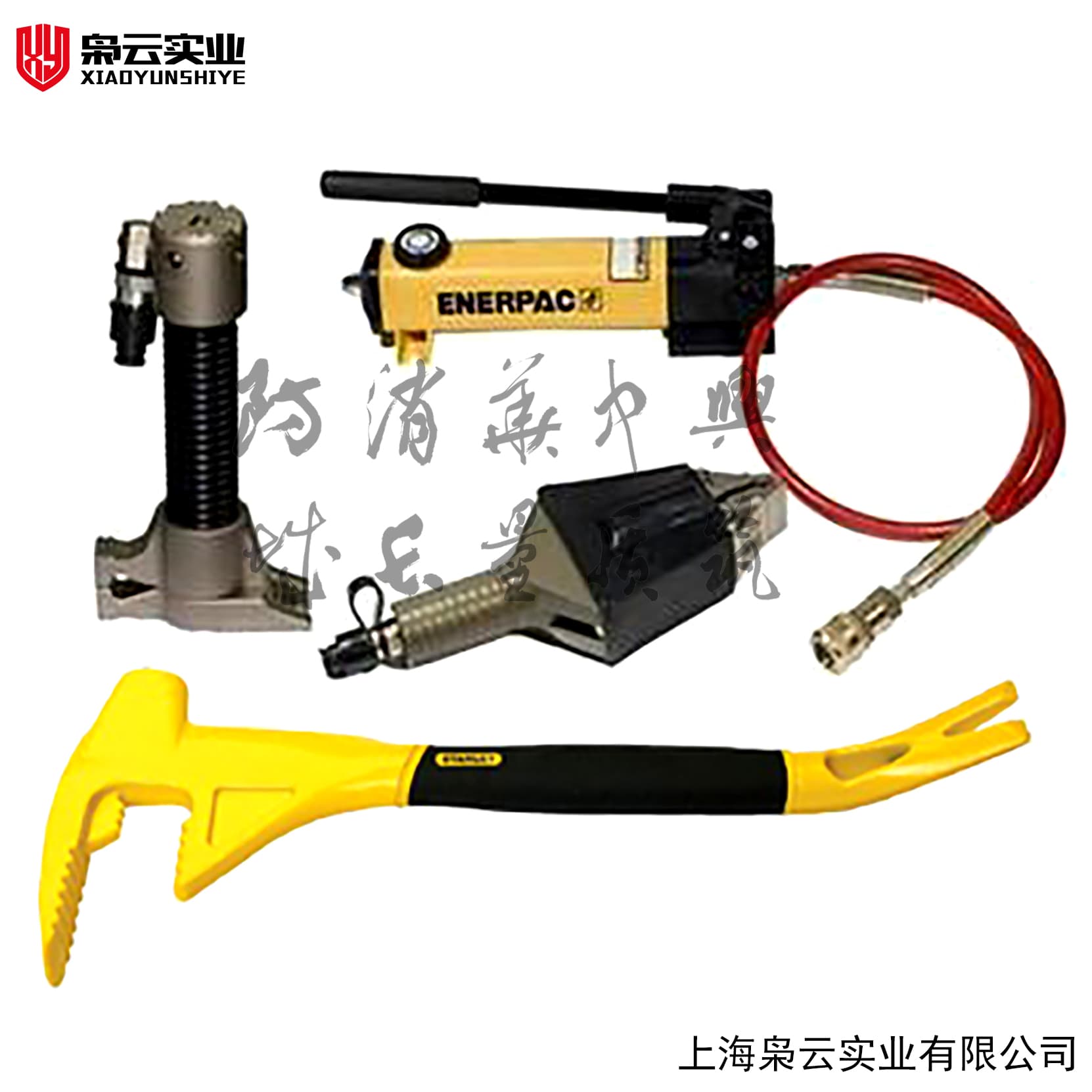 防盗门破拆工具组(四件套)